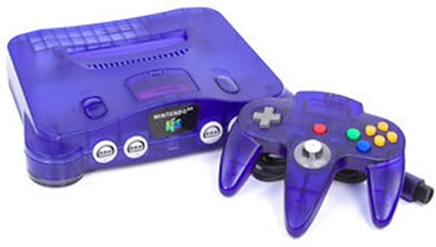 Nintendo 64 shop purple